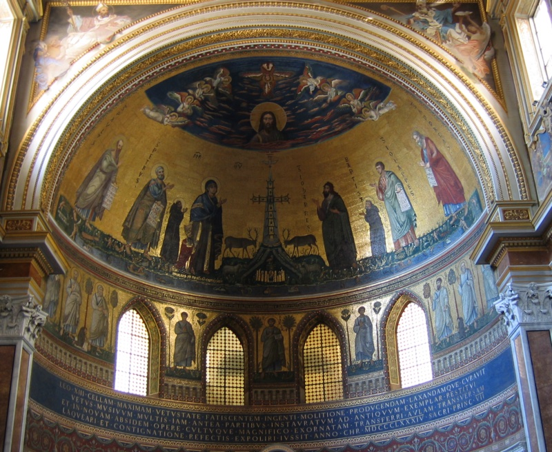 Mosaici abside della Basilica di San Giovanni in Laterano
